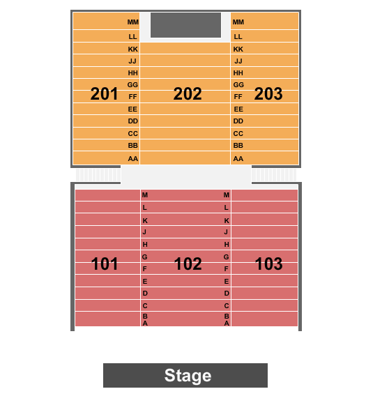 Blue Man Theater Blue Man Group Seating Chart